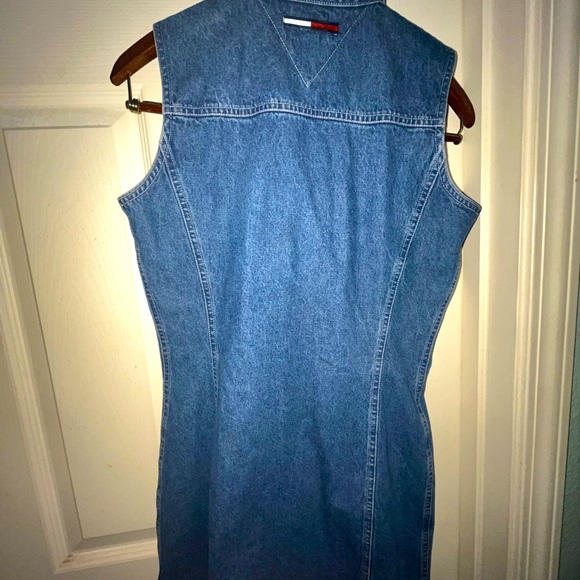 Tom Hilfiger button down Jean dress - Picture 2 of 2